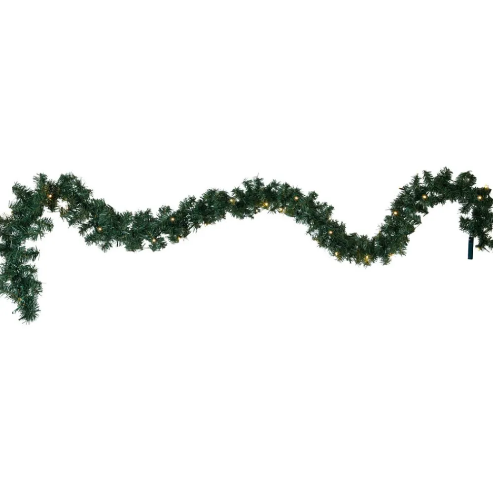 STAR TRADING Dekorationsbelysning|Julepynt > Batteridrevet LED-guirlande Canadian 250 cm