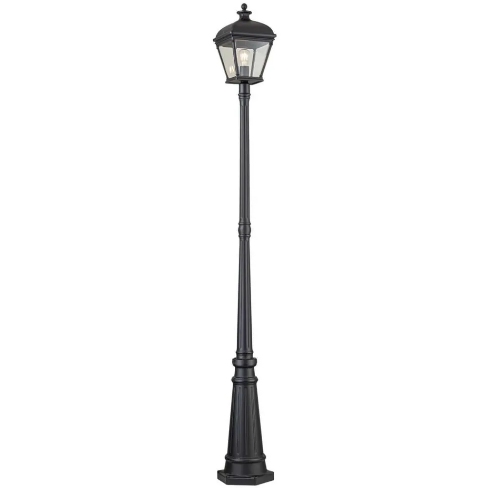 Lygtepæle ^ Elstead Bayview udendørslampe af støbt aluminium