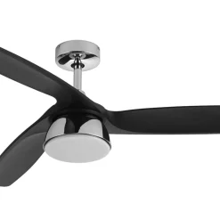 Beacon Lighting Loftventilatorer > Beacon LED-loftventilator Bronx DC-motor støjsvag 132 cm CCT
