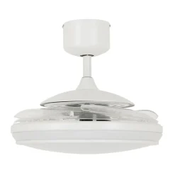 Loftventilatorer ^ Beacon Lighting Beacon LED-loftventilator Fanaway Evo 1 hvid 121 cm støjsvag