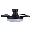 Loftventilatorer ^ Beacon Lighting Beacon LED-loftventilator Fanaway Orbit sort 91 cm støjsvag