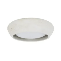 Beacon Lighting Gang|Loftlamper > Beacon loftlampe Fjord, lysegrå, gips, Ø 28 cm, GX53
