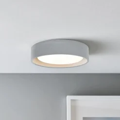 Beacon Lighting Loftlamper|Loftlamper > Beacon loftlampe Uno, grå, beton, Ø 27 cm, GX53