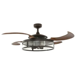Beacon Lighting Loftventilatorer > Beacon loftventilator Fanaway Classic lys bronze lydløs