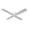 Beacon Lighting Loftventilatorer > Beacon loftventilator Fraser hvid/eg DC quiet Ø 132 cm