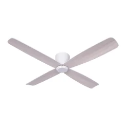 Beacon Lighting Loftventilatorer > Beacon loftventilator Fraser hvid/eg DC quiet Ø 132 cm