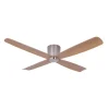 Beacon Lighting Loftventilatorer > Beacon loftventilator Fraser krom/teak DC quiet Ø 132 cm