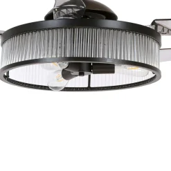 Beacon Lighting Loftventilatorer > Beacon loftventilator lys Fanaway Corbelle sort lydløs