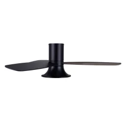 Beacon Lighting Loftventilatorer > Beacon loftventilator med lys Flusso sort 132cm støjsvag