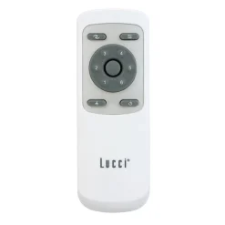 Loftventilatorer ^ Beacon Lighting Beacon loftventilator med lys Newport, hvid/eg, støjsvag