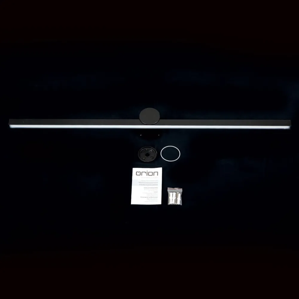ORION Væg- Og Spejllamper > Beauty LED-spejlbelysning, bredde 101 cm, sort
