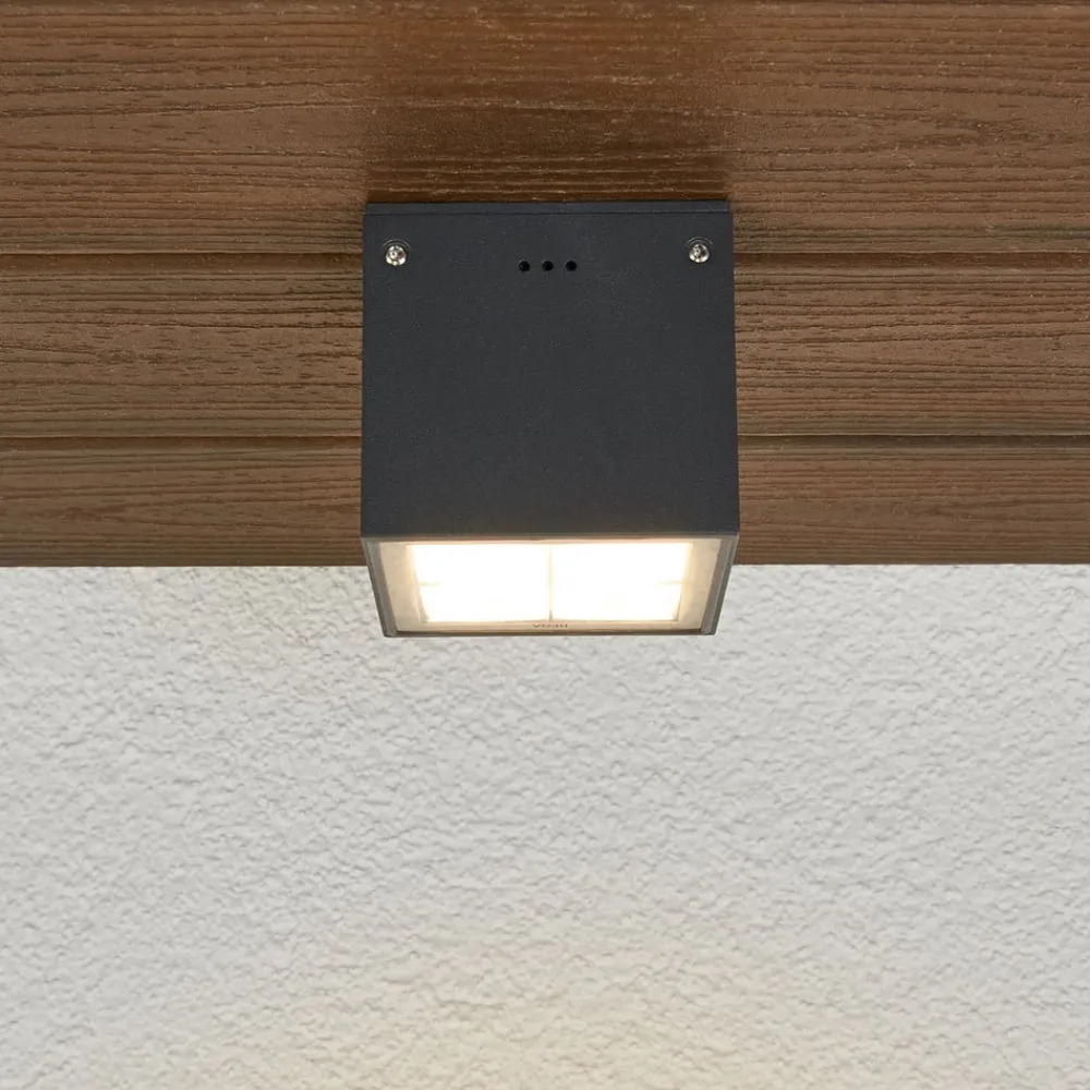 BEGA Udendørs Loftlamper > 66157K3 udendørs loftlampe, grafit 3.000K 38°