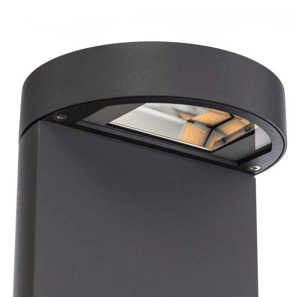 Gadebelysning ^ BEGA LED-gadelampe 99058 K3, grafit, støbt aluminium, glas
