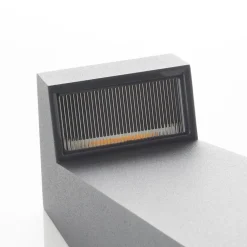 Sokkellamper ^ BEGA 84108 LED-sokkellampe, grafit, 3.000 K