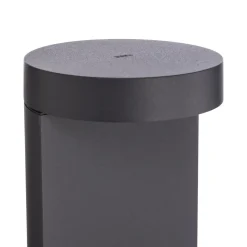 BEGA Sokkellamper > LED-sokkellampe 84749, grafit, støbt aluminium, glas