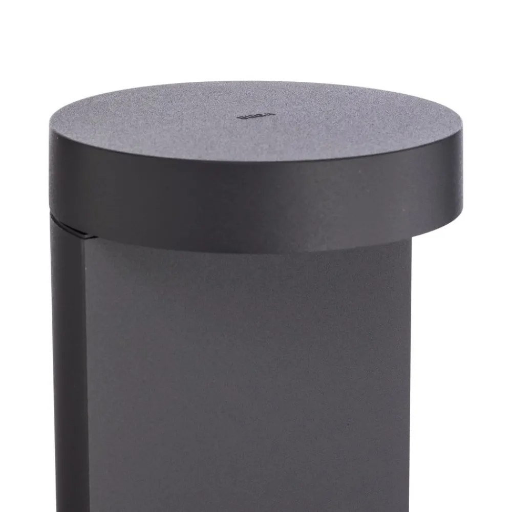 BEGA Sokkellamper > LED-sokkellampe 84749, grafit, støbt aluminium, glas