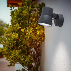 Udendørs Spot ^ BEGA LED-spotlight 84952K3, DALI, grafit, støbt aluminium