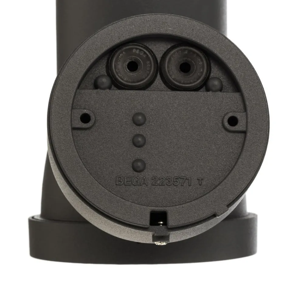 Udendørs Spot ^ BEGA LED-spotlight 84952K3, DALI, grafit, støbt aluminium