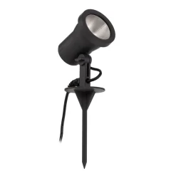 BEGA Udendørs Spot > udendørs spotlampe 85009, grafit, støbt aluminium, stik