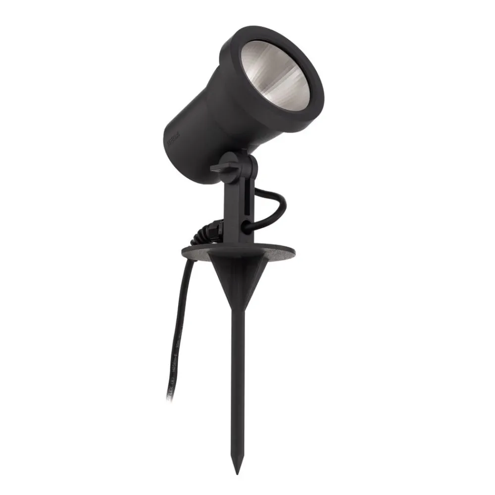 BEGA Udendørs Spot > udendørs spotlampe 85009, grafit, støbt aluminium, stik