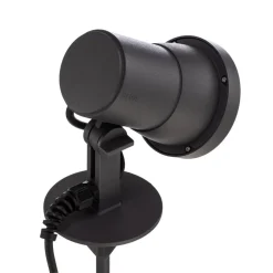 BEGA Udendørs Spot > udendørs spotlampe 85009, grafit, støbt aluminium, stik