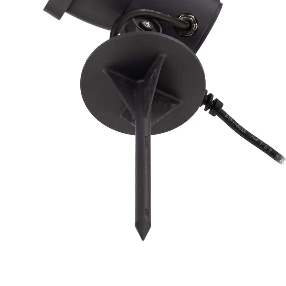 BEGA Udendørs Spot > udendørs spotlampe 85009, grafit, støbt aluminium, stik