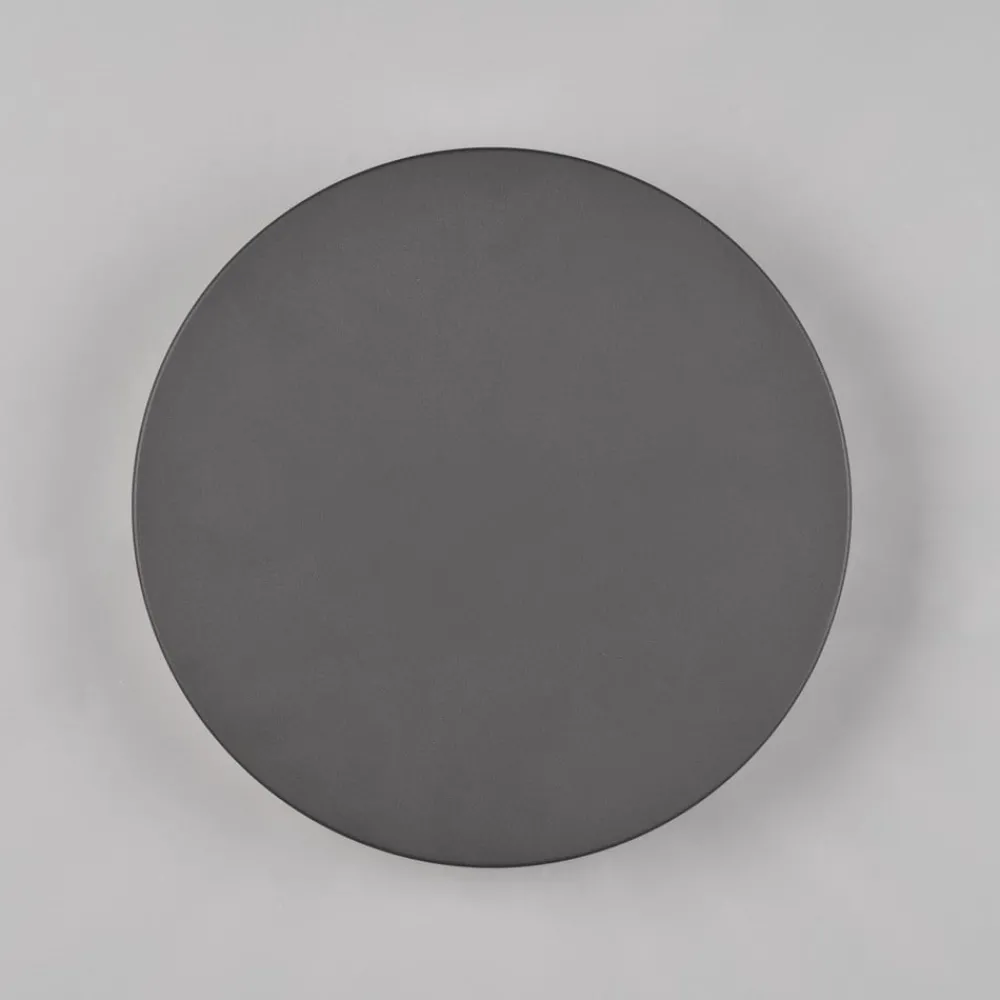 Trio Lighting Væglamper > Belly udendørs LED-væglampe antracit indir. Ø 25cm
