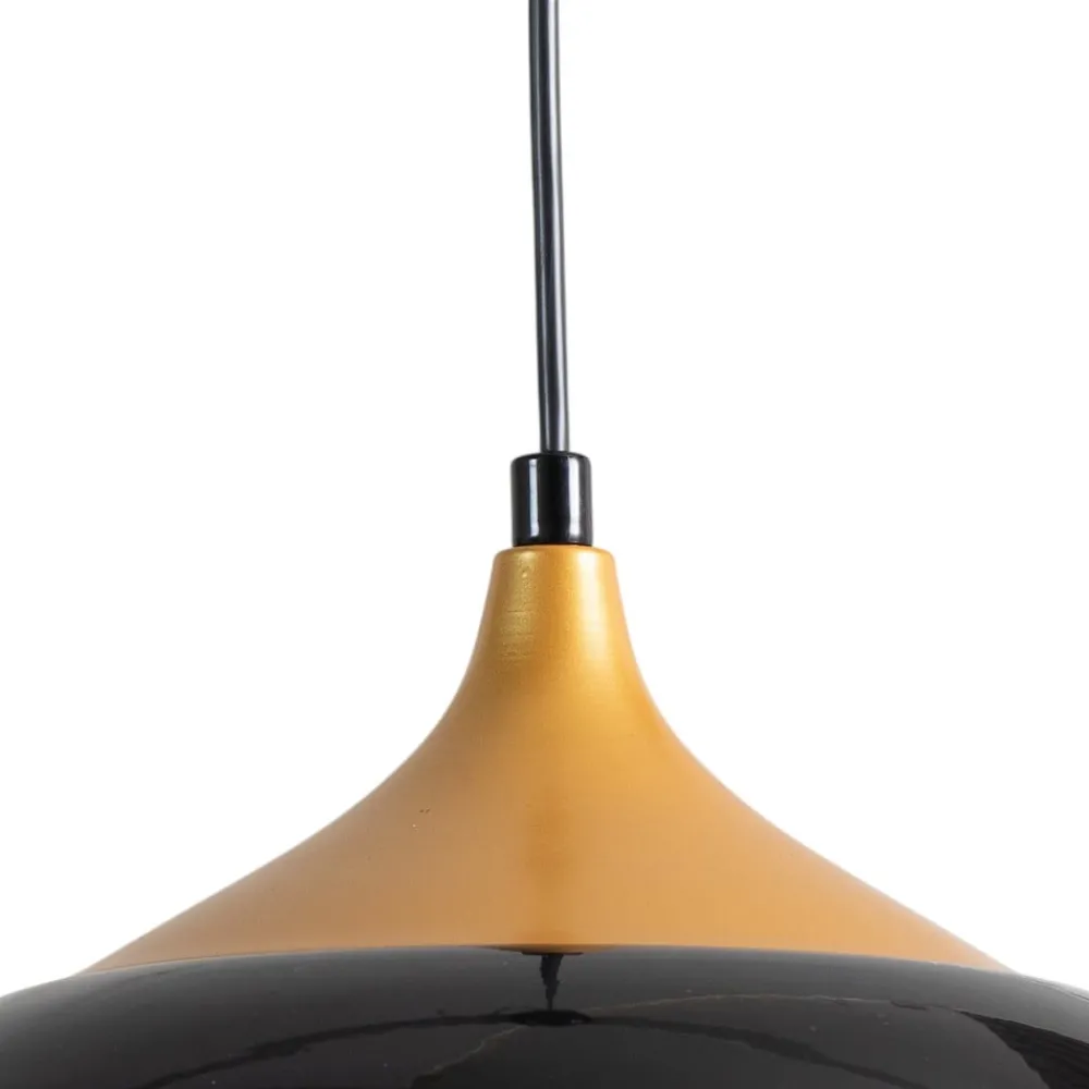 Opviq Pendellamper > Berceste 212-S hængelampe Ø30cm sort/guld
