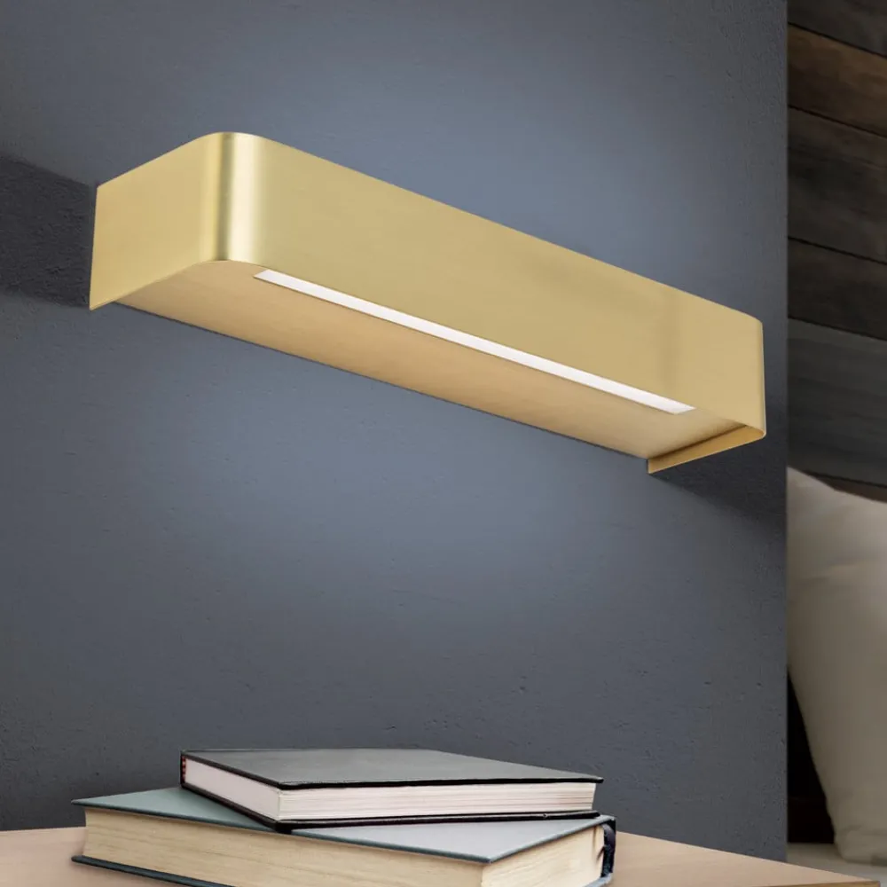 Væglamper|Væglamper ^ ORION Bernhard LED-væglampe, up-/downlight, messing