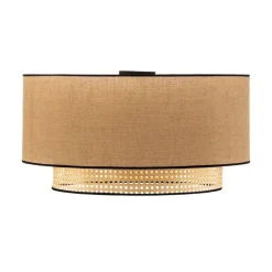 Duolla Loftlamper > Big Boho loftlampe, rattan, beige/sort