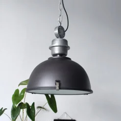 Steinhauer Pendellamper > Bikkel hængelampe, Ø 42 cm, sort, metal, glas, E27