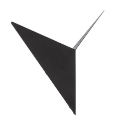 Væglamper ^ Opviq Bird 3201 uplight væglampe, trekantet design, sort