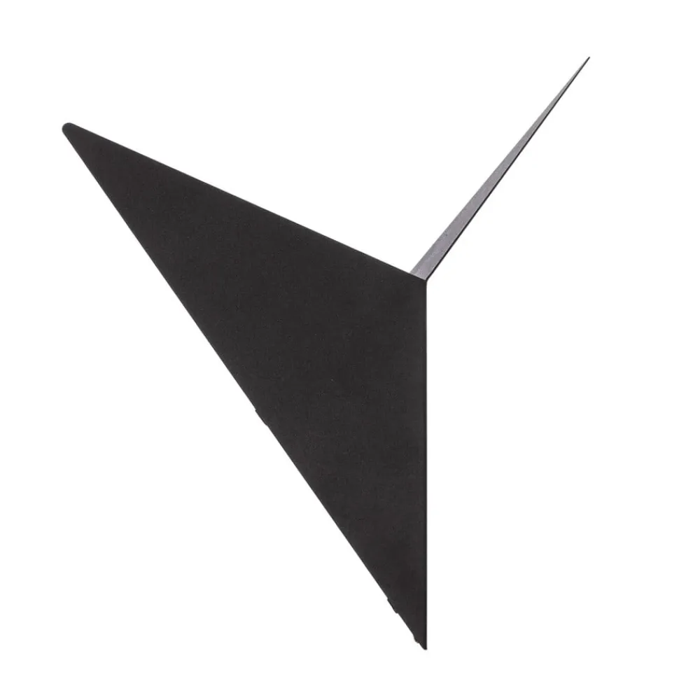 Væglamper ^ Opviq Bird 3201 uplight væglampe, trekantet design, sort
