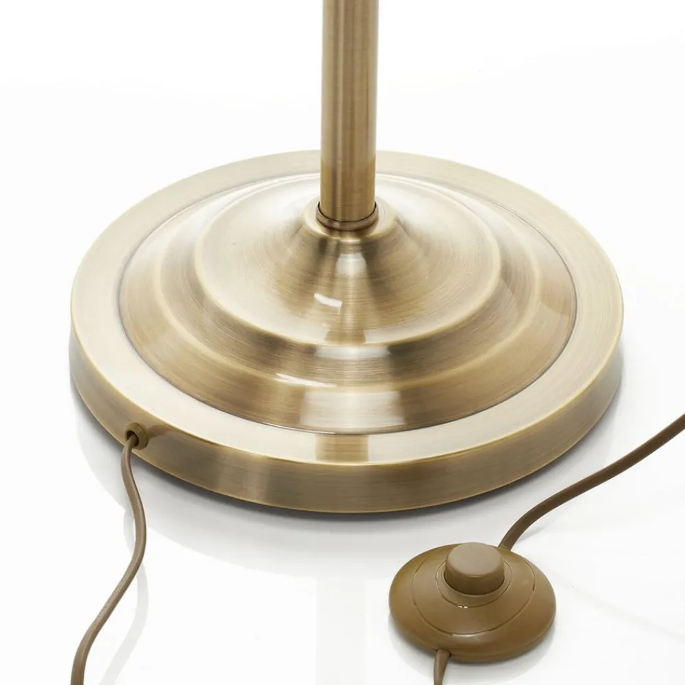 Searchlight Gulvlamper|Gulvlamper > BJANE fortryllende gulvlampe, patineret messing