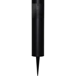 STAR TRADING Solcellelamper|Sokkellamper > Blace LED-solcellelampe i sort, 39 cm høj