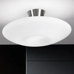 ORION Loftlamper > Blanc loftlampe, opalglas, mat nikkel