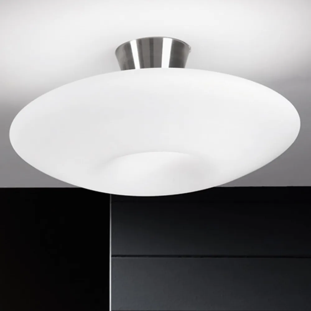 ORION Loftlamper > Blanc loftlampe, opalglas, mat nikkel
