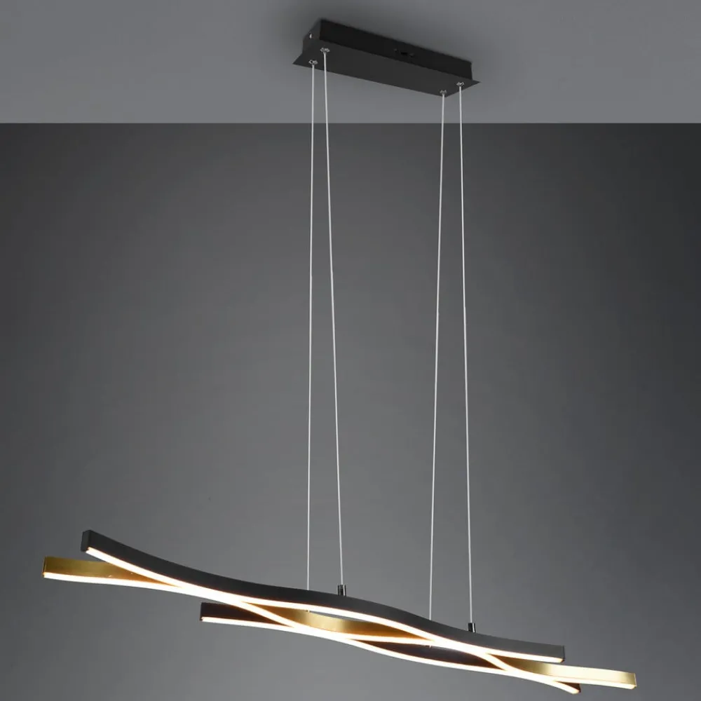 Trio Lighting Pendellamper > Blaze LED-pendel, CCT, dæmpbar, messing