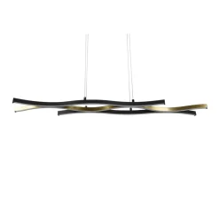 Trio Lighting Pendellamper > Blaze LED-pendel, CCT, dæmpbar, messing