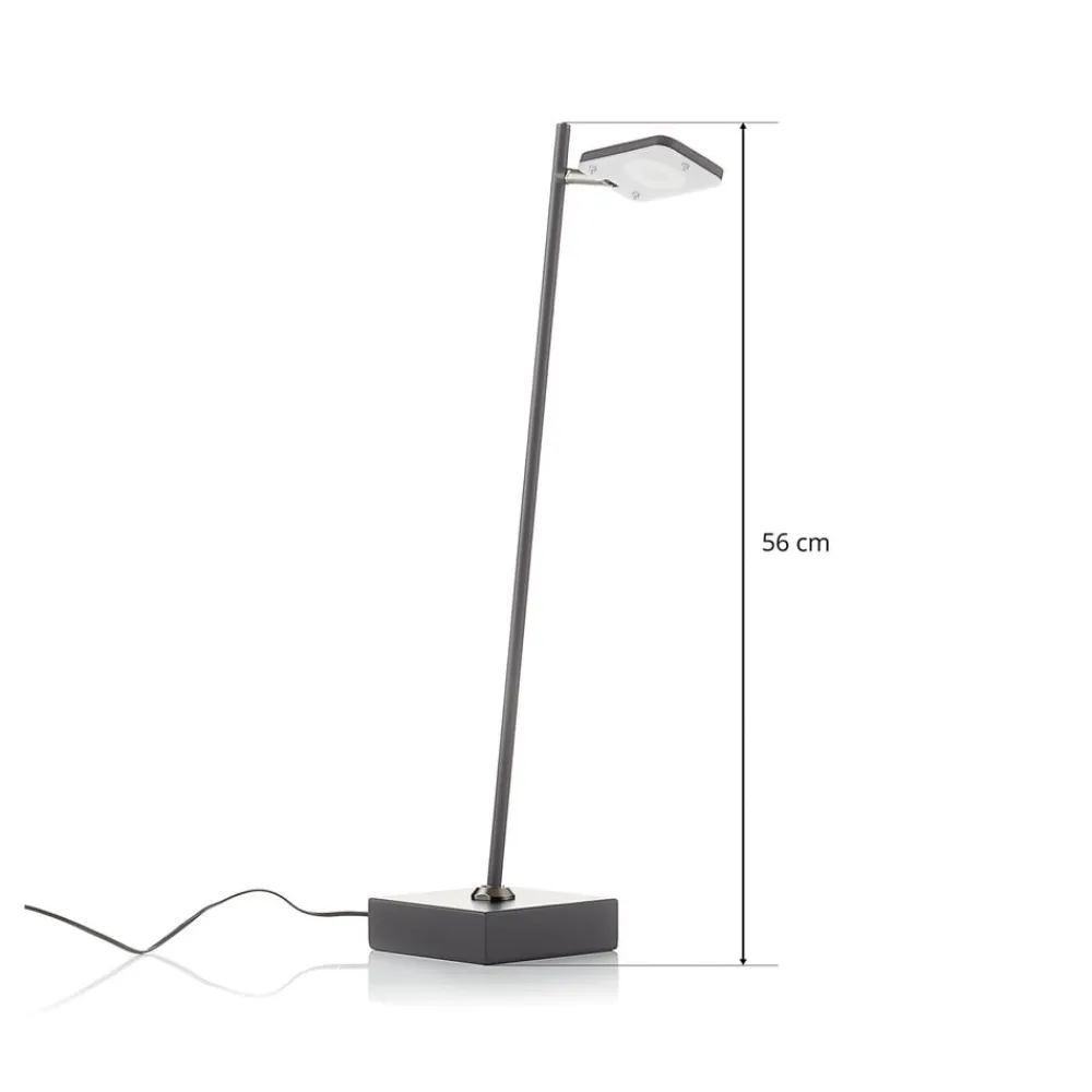 Arbejdsrum/Kontor ^ Freelight Block LED-bordlampe, dæmpbar, sort