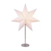 Julepynt|Julestjerner ^ STAR TRADING Bobo bordlampe, hvid, papirstjerne, højde 51 cm, E14