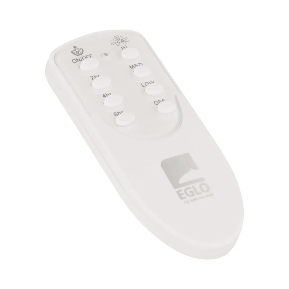 EGLO Loftventilatorer > Bondi 1 loftventilator, mat hvid, fjernbetjening