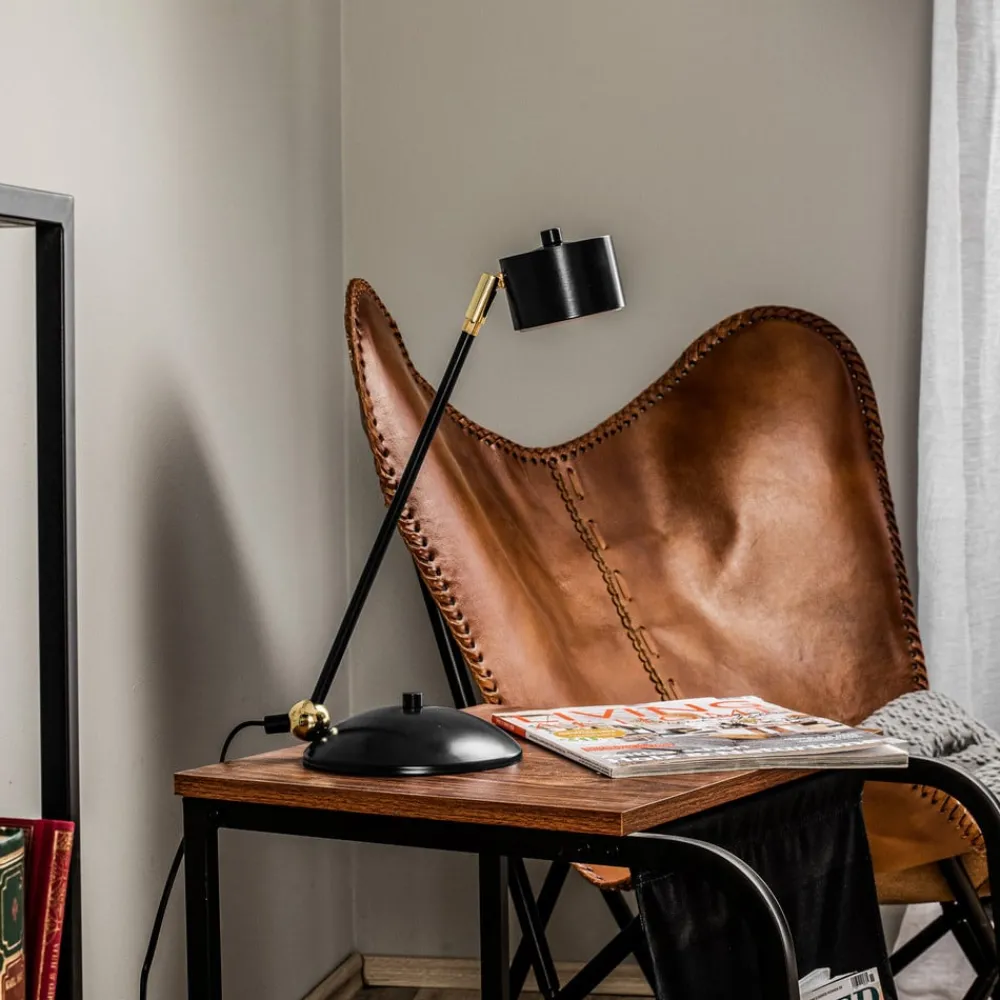 Eko-Light Arbejdsrum/Kontor|Bordlamper > Bordlampe Arena i blå og guld