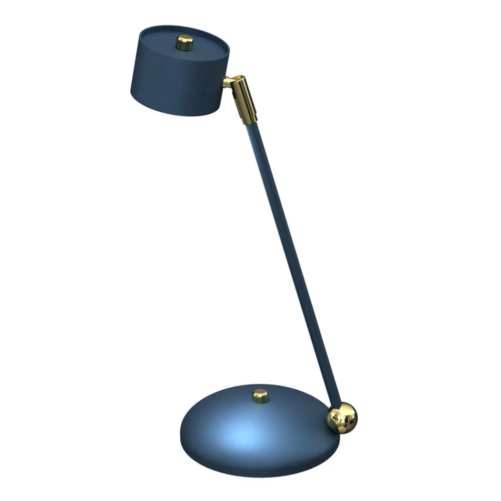 Eko-Light Arbejdsrum/Kontor|Bordlamper > Bordlampe Arena i blå og guld