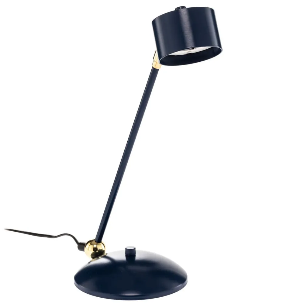 Eko-Light Arbejdsrum/Kontor|Bordlamper > Bordlampe Arena i blå og guld