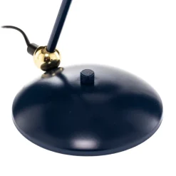 Eko-Light Arbejdsrum/Kontor|Bordlamper > Bordlampe Arena i blå og guld