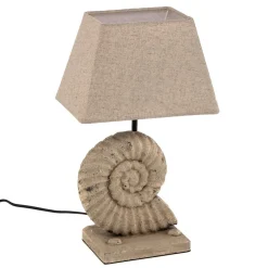 Bordlamper ^ ONLI Bordlampe Conchiglia med dekoreret fod