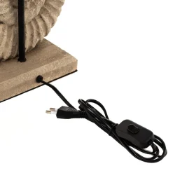 Bordlamper ^ ONLI Bordlampe Conchiglia med dekoreret fod
