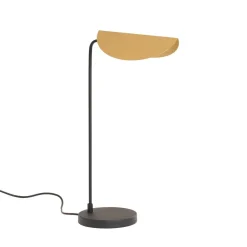Opviq Arbejdsrum/Kontor|Bordlamper > Bordlampe Corner, sort/guld, højde 57 cm, E14
