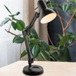 Globo Arbejdsrum/Kontor|Bordlamper > Bordlampe Famous med tre led, sort